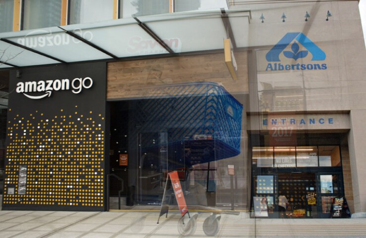 Amazon Go and Albertsons stores