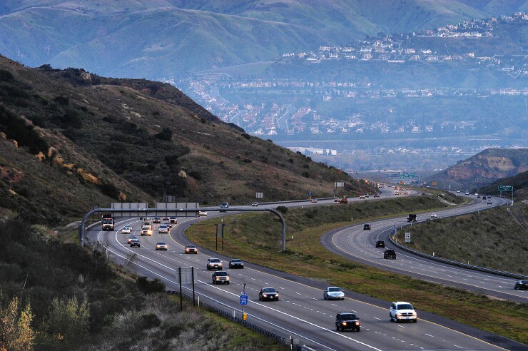 California Route 241, a toll road operated by the Foothill/Eastern Transportation Corridor Agency.