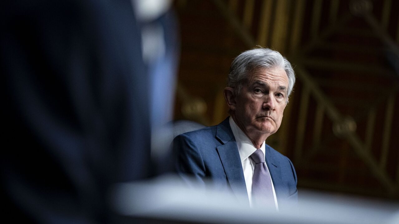 “When leverage requirements are binding, it does skew incentives for firms to substitute lower-risk assets for high-risk ones," said Fed Chair Jerome Powell.