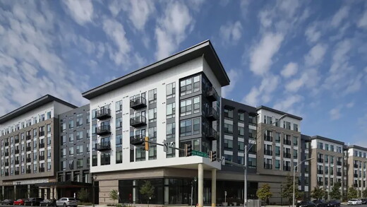 The Laureate, a 268-apartment building in Montgomery County.