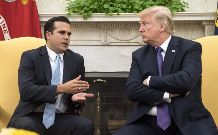 Rossello, Ricardo Rossello, Donald Trump