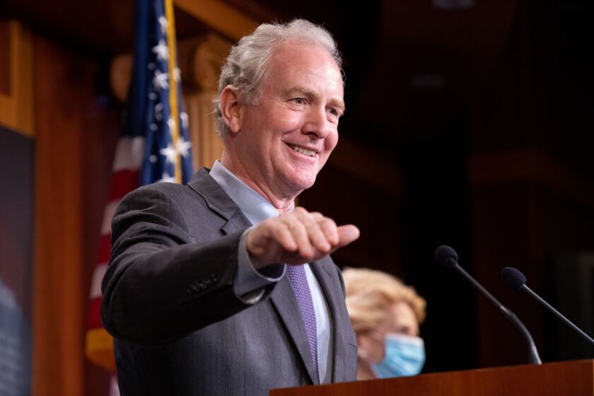 “I wish there was a broader recognition that getting funds into the hands tenants to pay their landlord on the residential side and also on the commercial side is something that would be very important at this time,” Sen. Chris Van Hollen, D-Md., said.