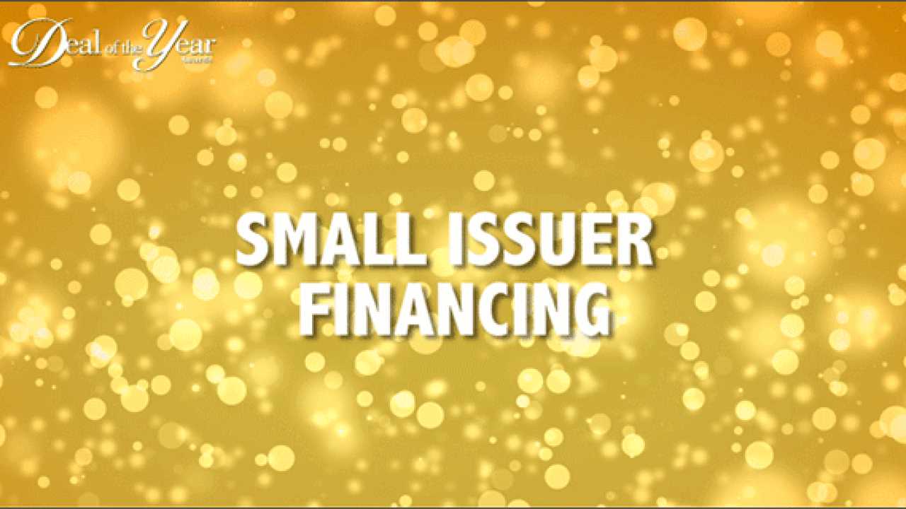 Thumbnail for Video: Deal of the Year: Small Issuer Financing