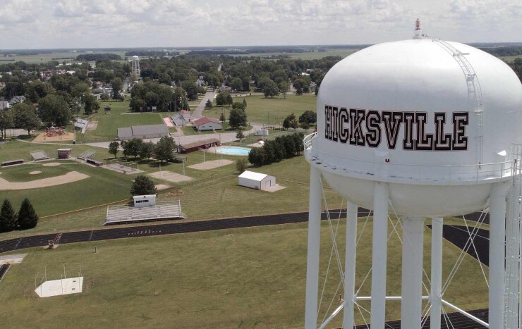 View of Hicksville, Ohio