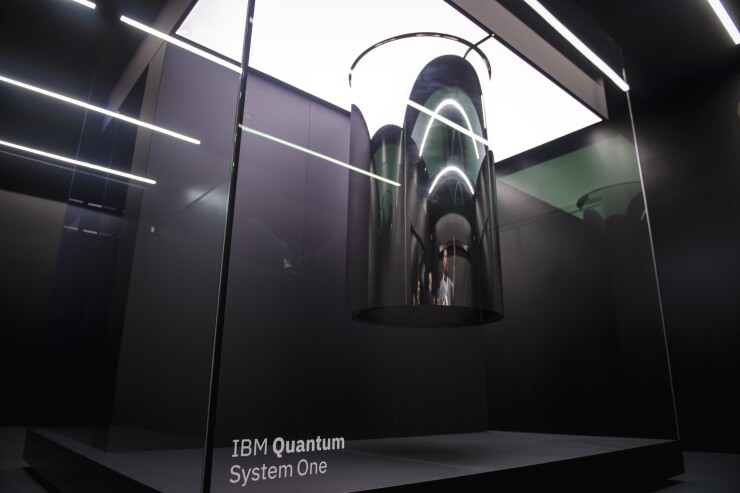 Inauguration Of An IBM Quantum System One Quantum Computer
