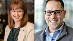 Cathy and Adam Wolters Kluwer