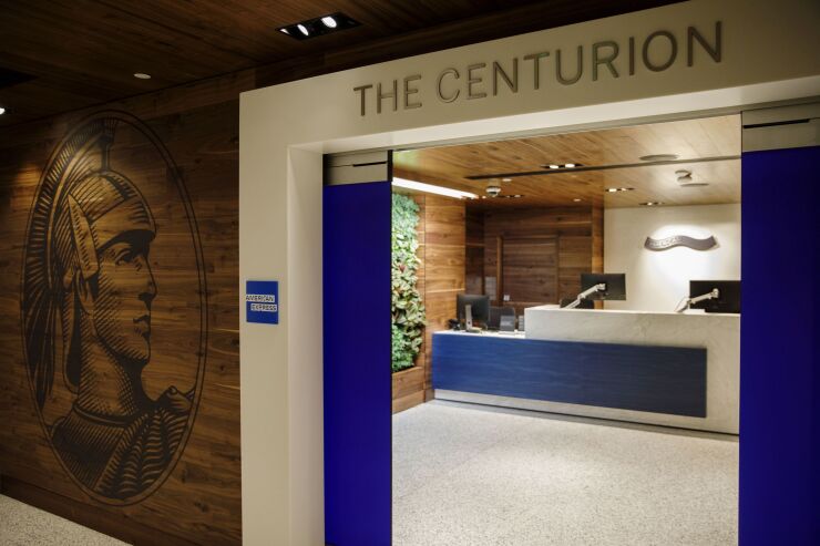 Amex centurion lounge