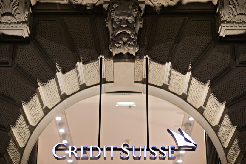 Credit Suisse real estate by Bloomberg News