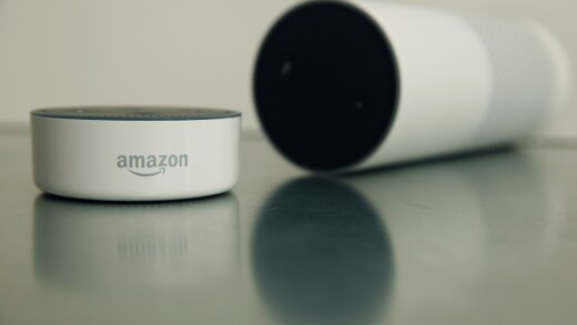 Amazon Echo Dot and Echo speaker