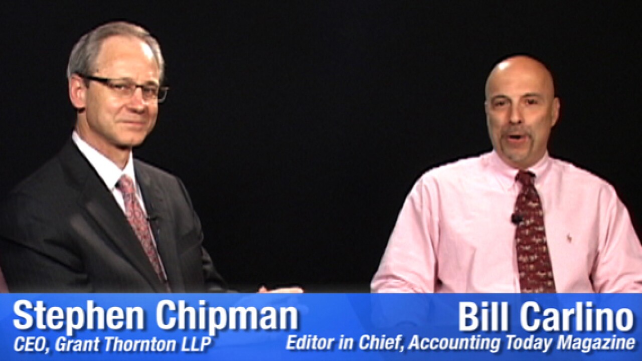Thumbnail for Video: Stephen Chipman on Changes at Grant Thornton