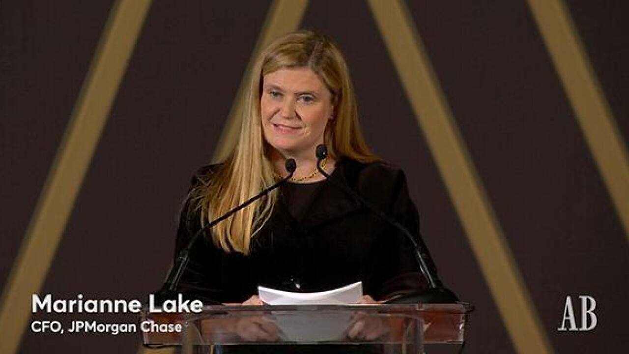 Thumbnail for Video: Marianne Lake's Balancing Act: CFO, Mom