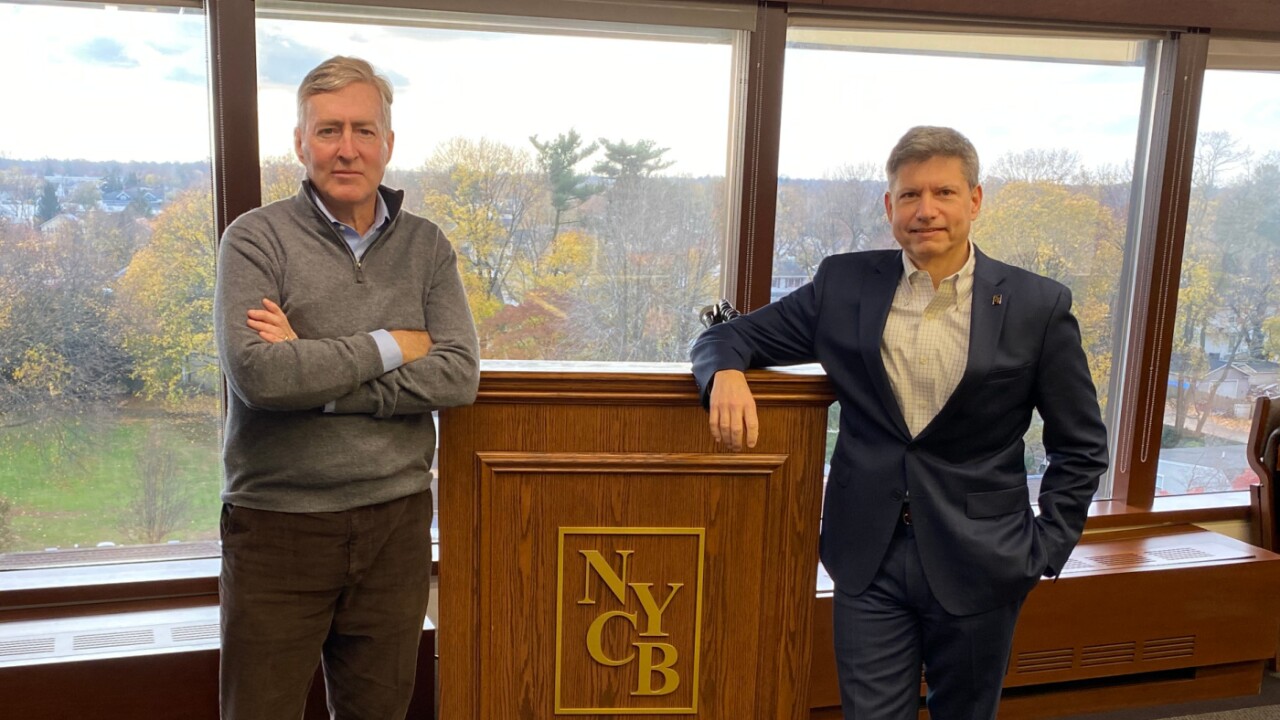 Patrick Quinn and Andrew Kaplan, New York Community Bank