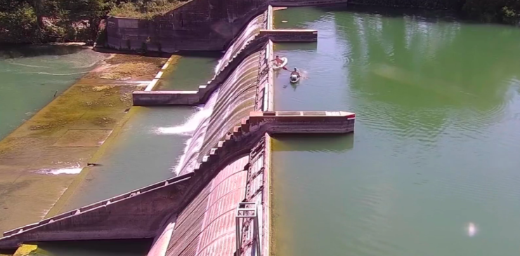 Nolte Dam on Guadalupe River, Texas