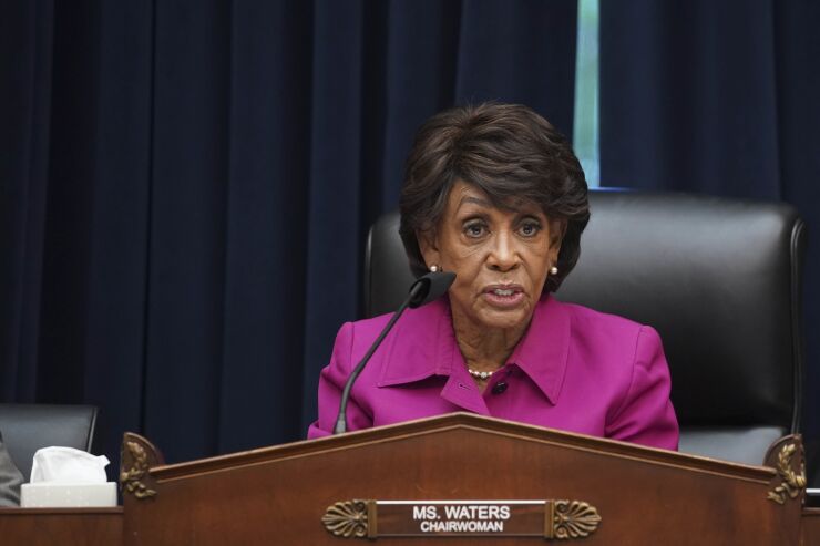 Maxine Waters September 2021