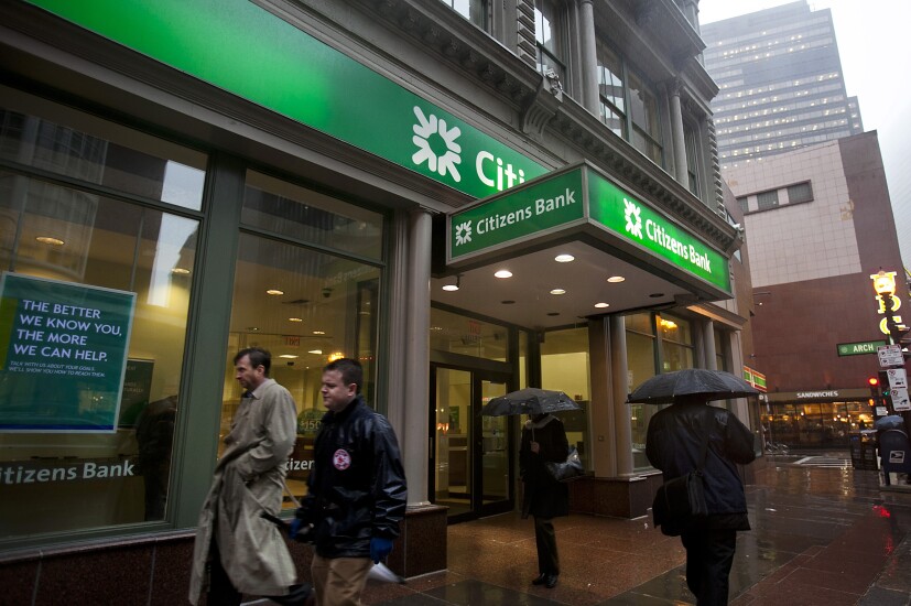 Citizens Bank branch.