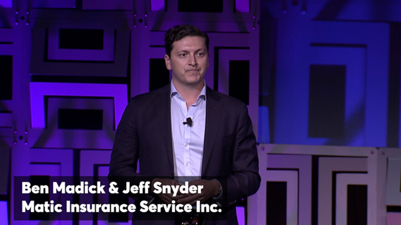 Thumbnail for Video: Digital Mortgage 2017 Demo Video: Matic Insurance Service