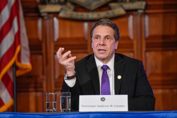 New York Gov. Andrew Cuomo