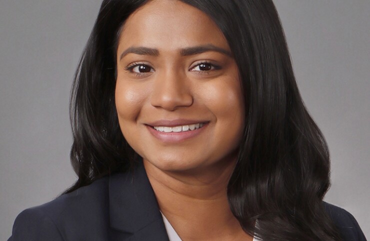 Gauri Gupta was chosen as a Rising Star by The Bond Buyer