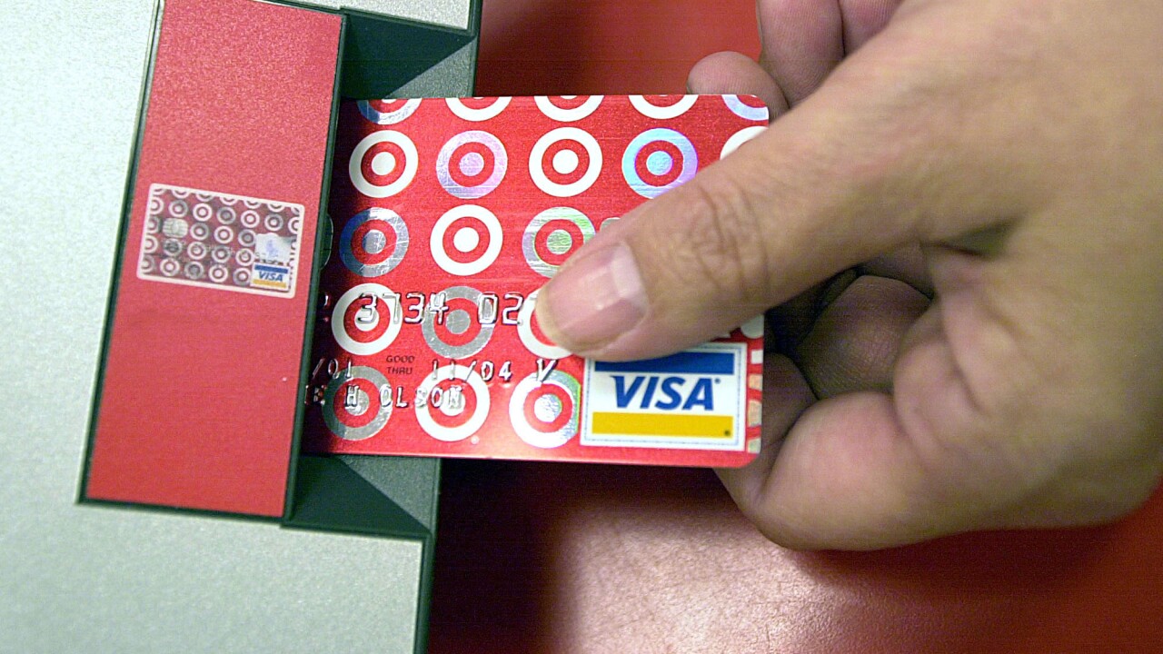 Target Visa gift card