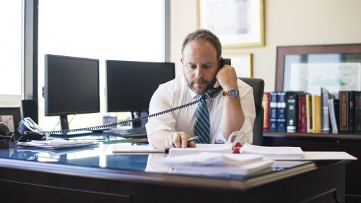 Nevada Treasurer Zach Conine