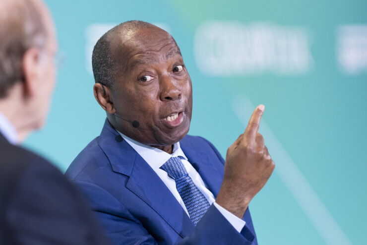 Houston Mayor Sylvester Turner discusses the importance of reducing the city's OPEB liability.