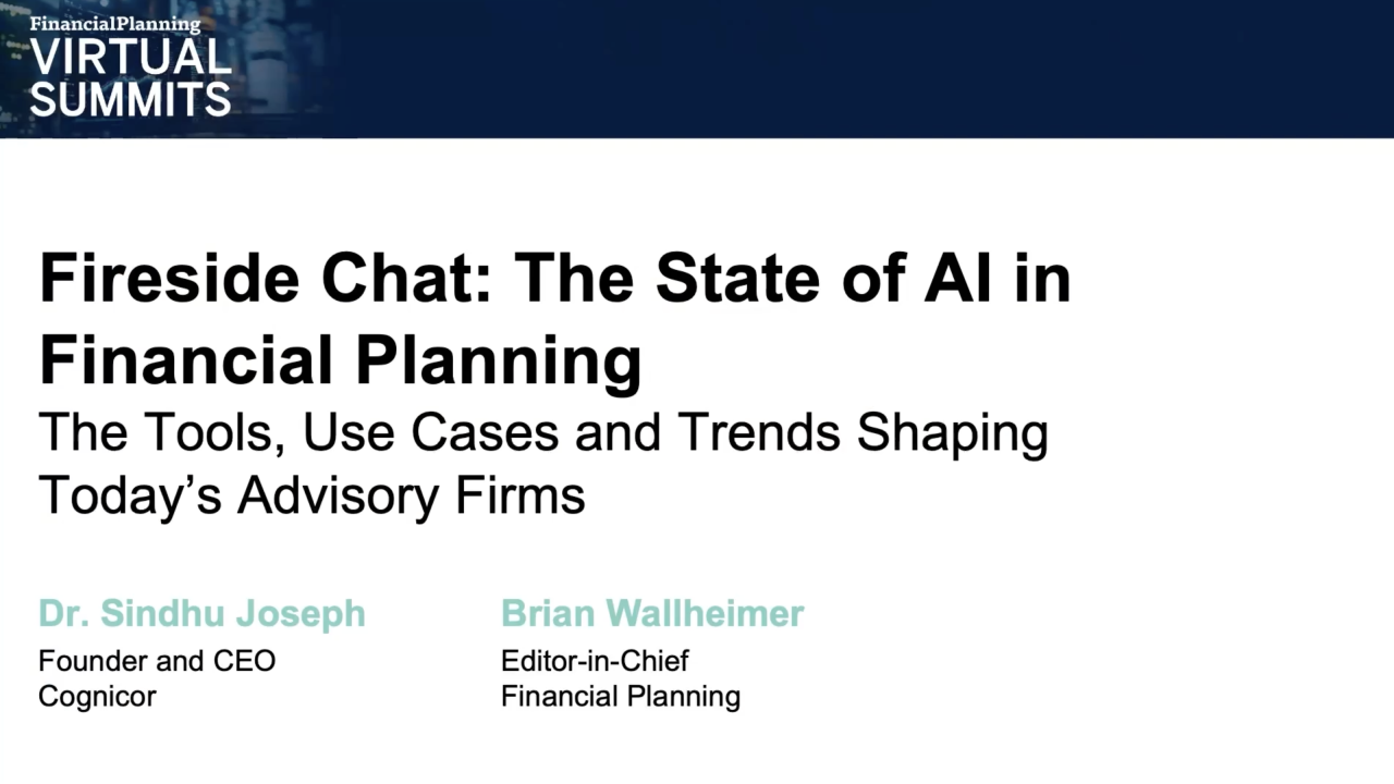 The State of AI in Financial Planning: The Tools, Use Cases, and Trends Shaping Today's Advisory Firms