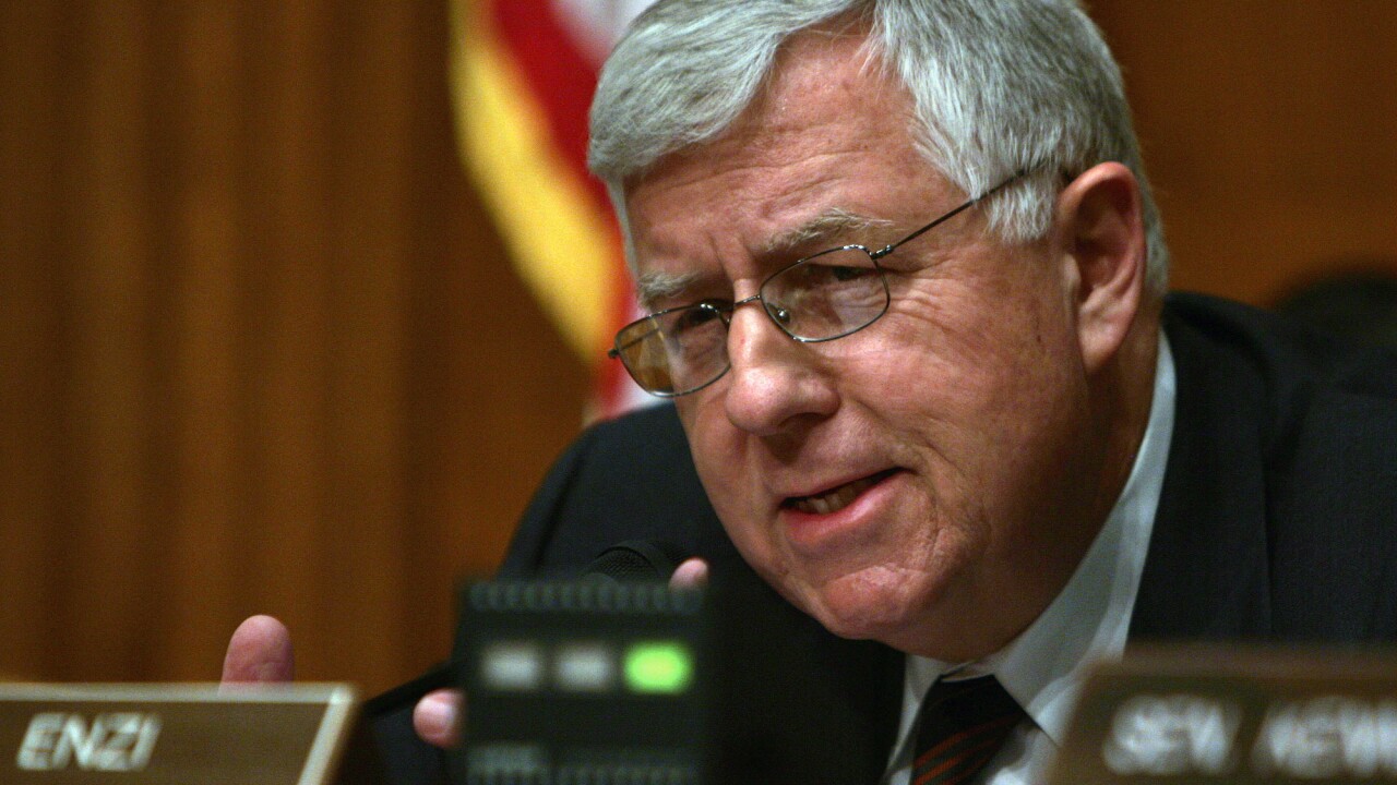 Sen. Mike Enzi, R-Wyo.