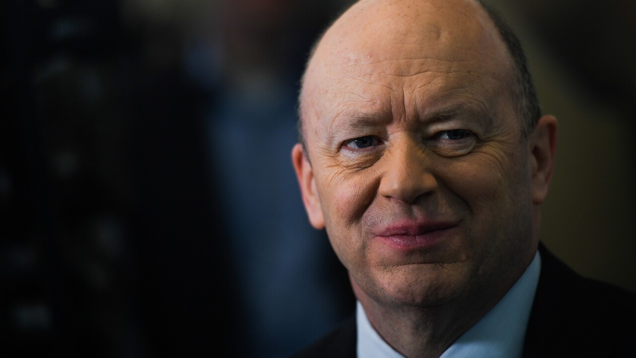 John Cryan, chief executive officer of Deutsche Bank.