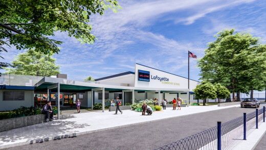 Rendering of elementary school