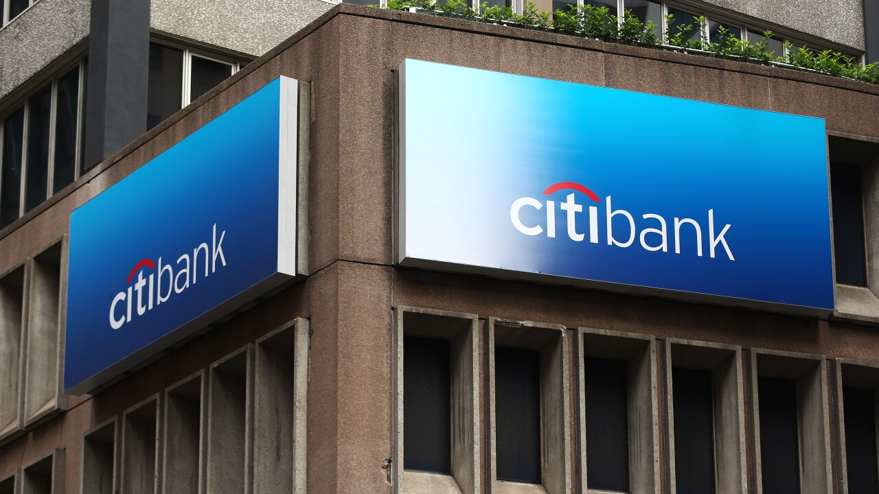 Citibank signs in Australia