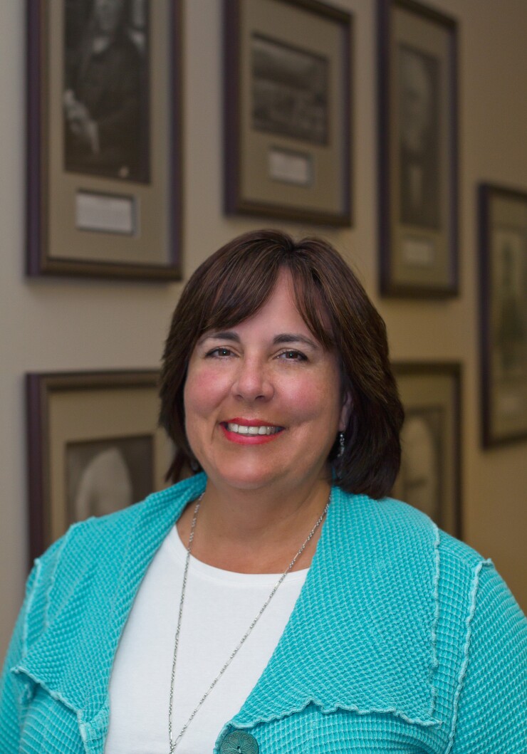 Kathy Garner, outgoing president and CEO of Catalyst Corporate Federal Credit Union