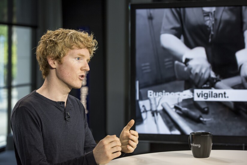 Patrick Collison, co-founder and chief executive officer of Stripe Inc.