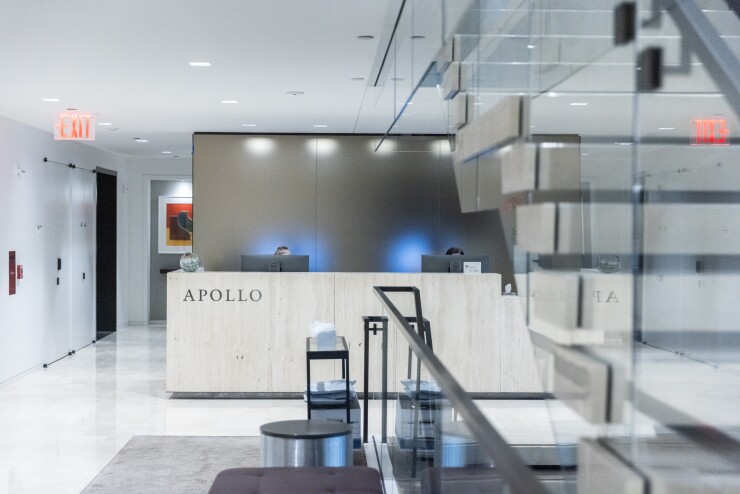 The Apollo Global Management LLC office in New York.