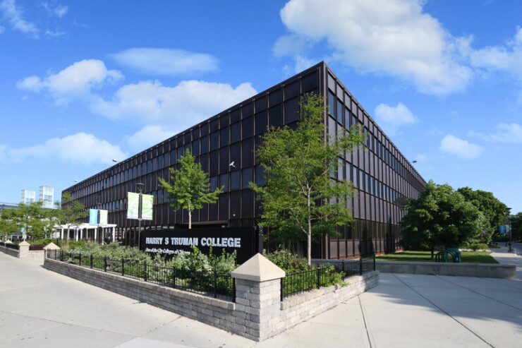 Harry S Truman College building in Chicago
