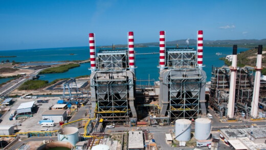 PREPA power plant in Guayanilla