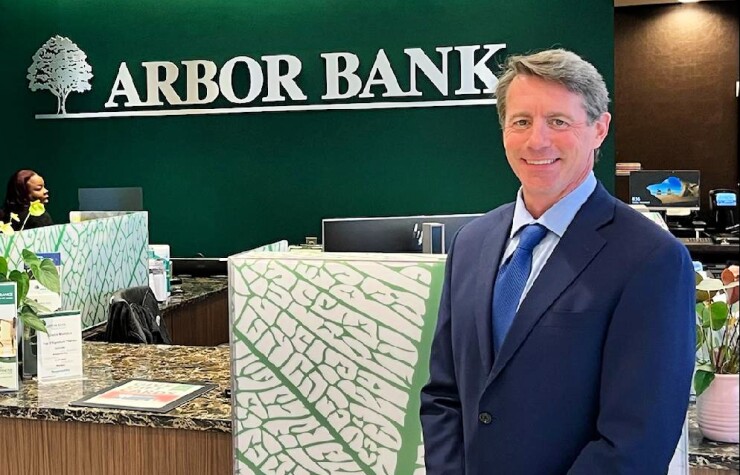 Paul Olson, president of Arbor Bank