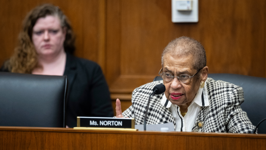 Del. Eleanor Holmes Norton of Washington D.C.