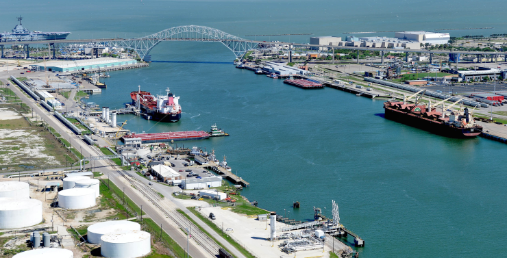 The Port of Corpus Christi plans to replace the harbor bridge and to expand its ship channel by 2021.