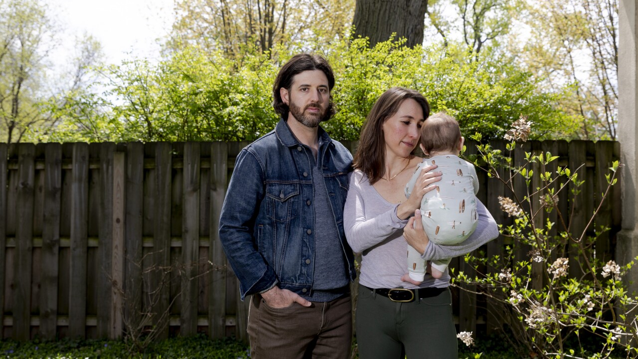 Daniel Wilson and his wife Paige Wilson.