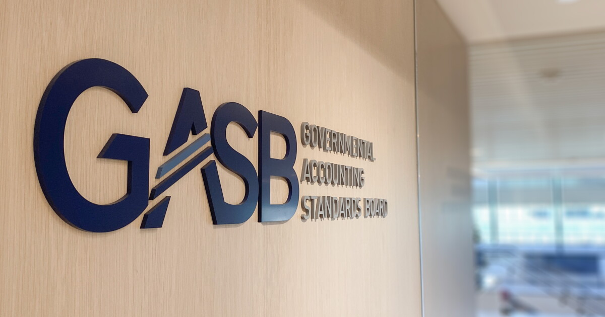 GASB aims to align with Financial Data Transparency Act GASB aims to align with Financial Data Transparency Act