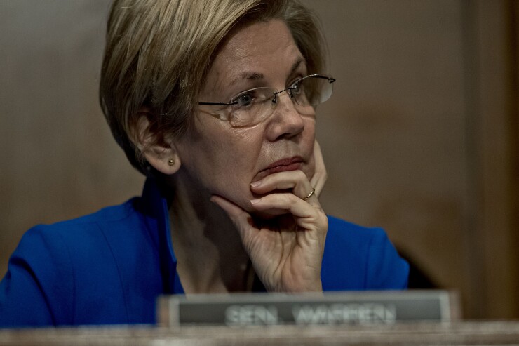 Sen. Elizabeth Warren Democrat of Massachusetts