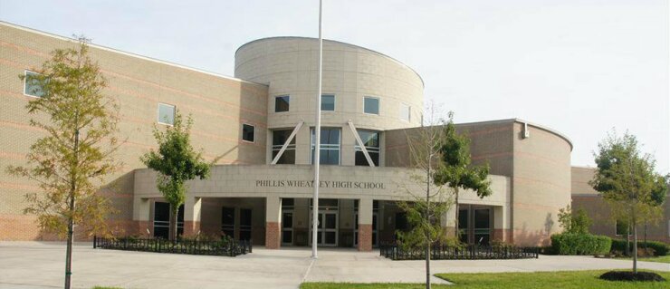 Wheatley High School is one of 10 that Houston ISD considered turning over to a charter operator under a state law on underperforming public schools. The current Wheatley campus was built with bond money approved in 2002, and the original campus was demolished in 2014.