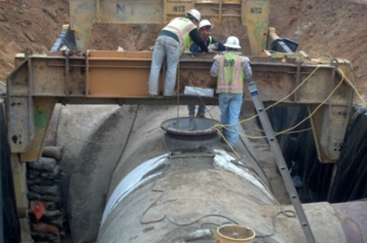 The Texas Water Development Board offers financial assistance to projects such as the Tarrant Regional Water District's Integrated Pipeline that will carry water from East Texas to the Dallas-Fort Worth area.