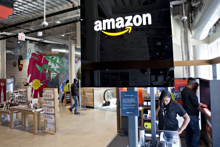 Amazon in-store signage