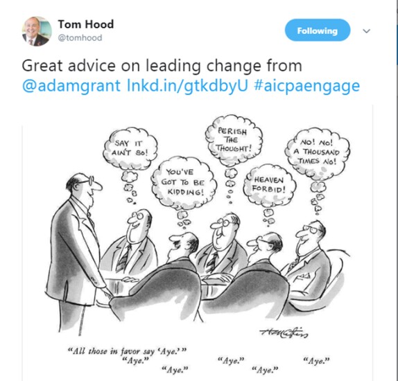 Engage 2018 - Cartoon on change