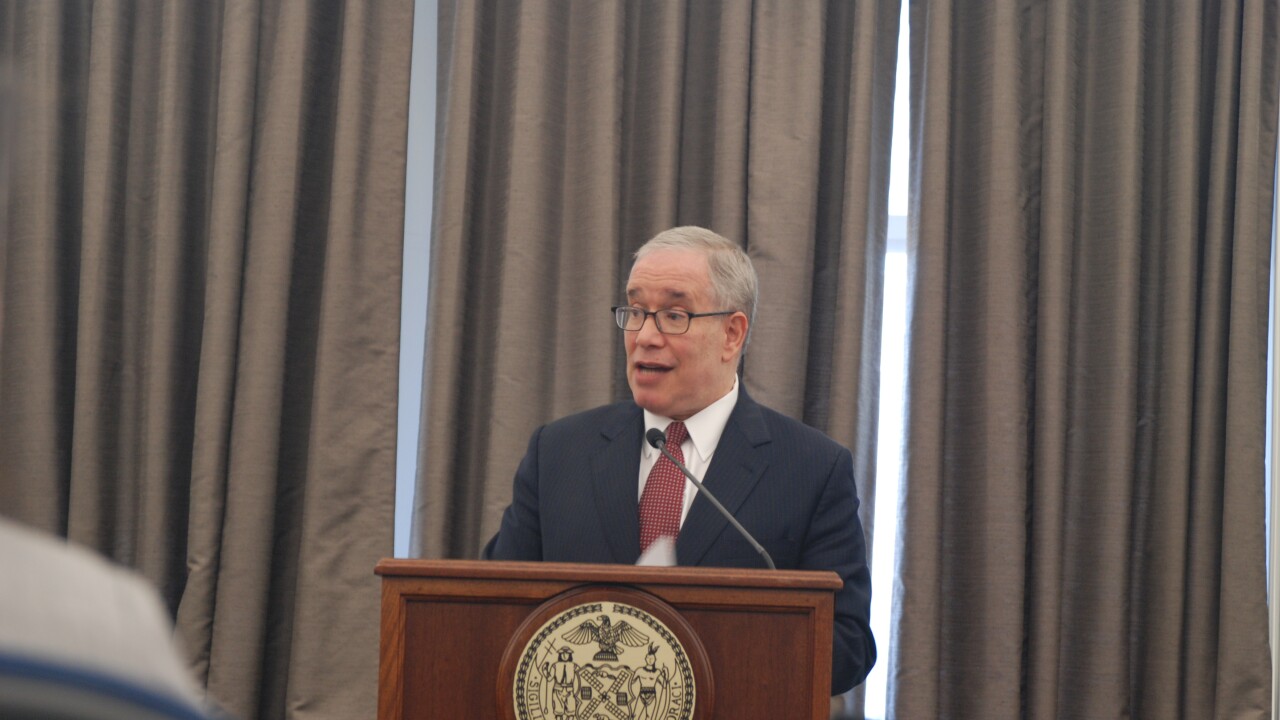 New York City Comptroller Scott Stringer in May 2018.