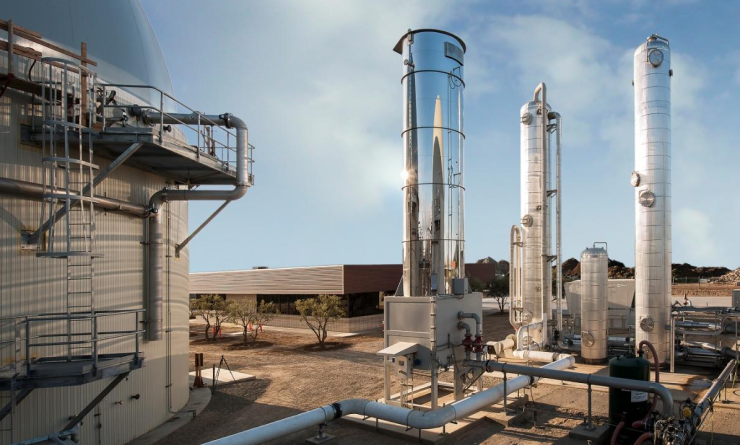 An anaerobic digester in Perris, California.