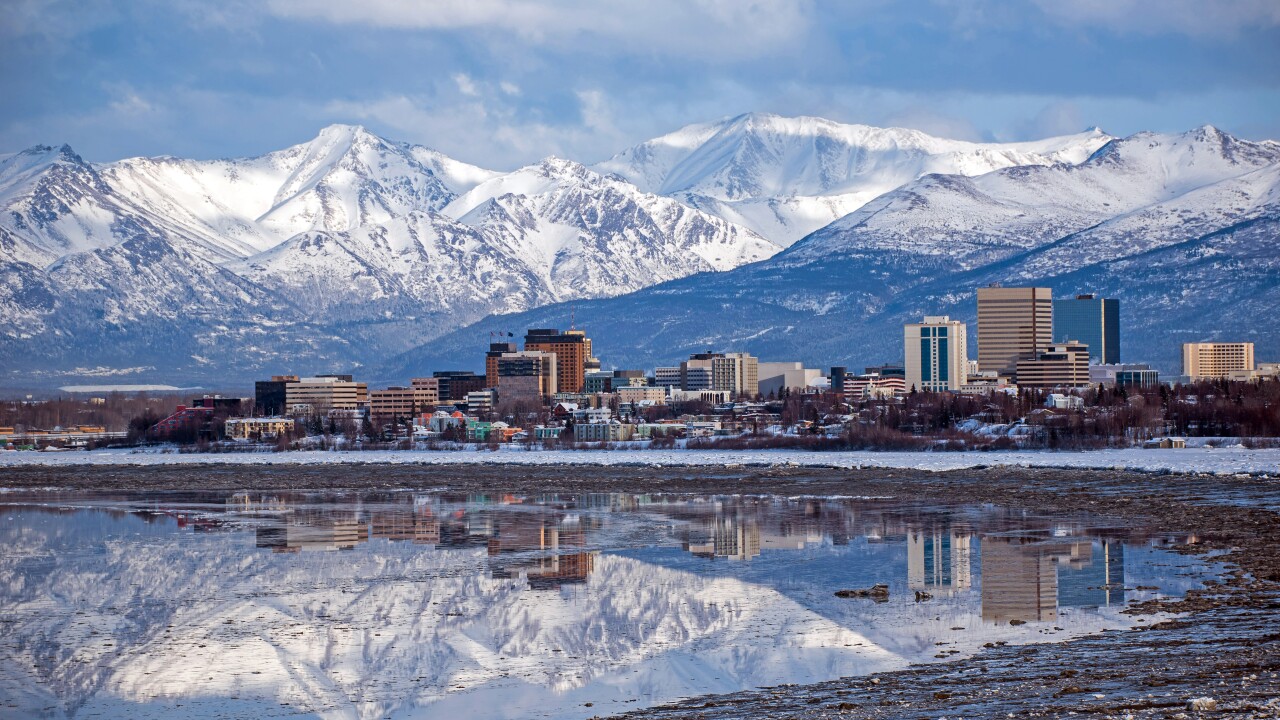 Anchorage, Alaska skyline