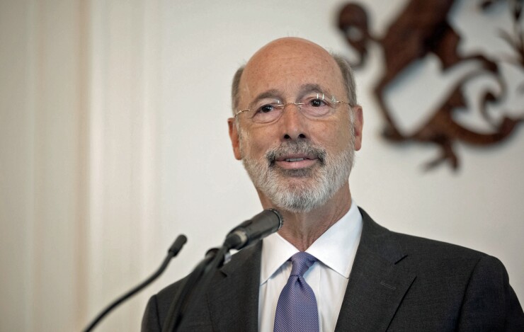 Pennsylvania Gov. Tom Wolf in Harrisburg on July 15, 2019
