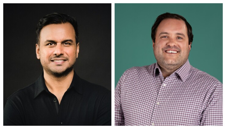 Left: Dee Choubey, co-founder and CEO of MoneyLion. Right: Matt Wolf, senior vice-president of business development at Greenlight